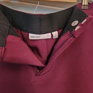 Nine West Dark Red Trousers